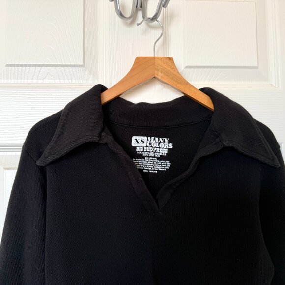 Big Bud Press - Fishman Polo Long Sleeve (XS, Black) - Picture 3 of 6